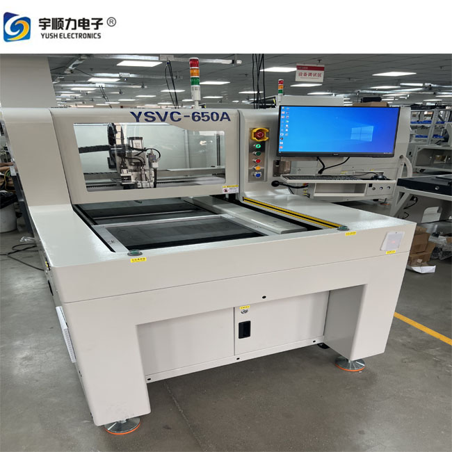 PCB Depaneling Automatic Tool / Blade Change System Large Twin Table